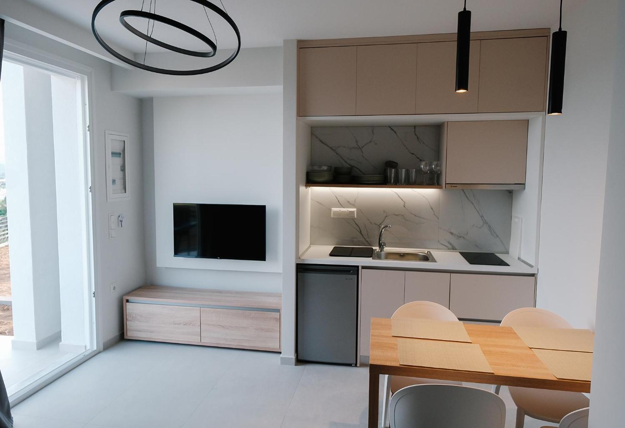 Aquarama Suites Nea Iraklitsa Bagian luar foto